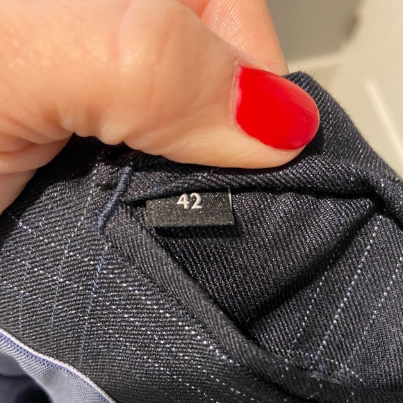 RW&Co Blue Plaid Sportscoat 42R - Picture 6 of 6